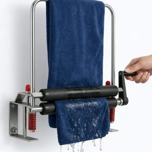 Towel Squeezer, Wall Or Surface Mount
